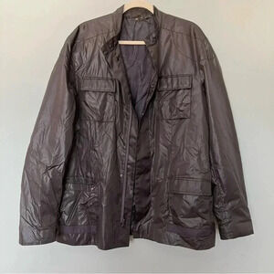 Elie Tahari water repellent  iridescent jacket